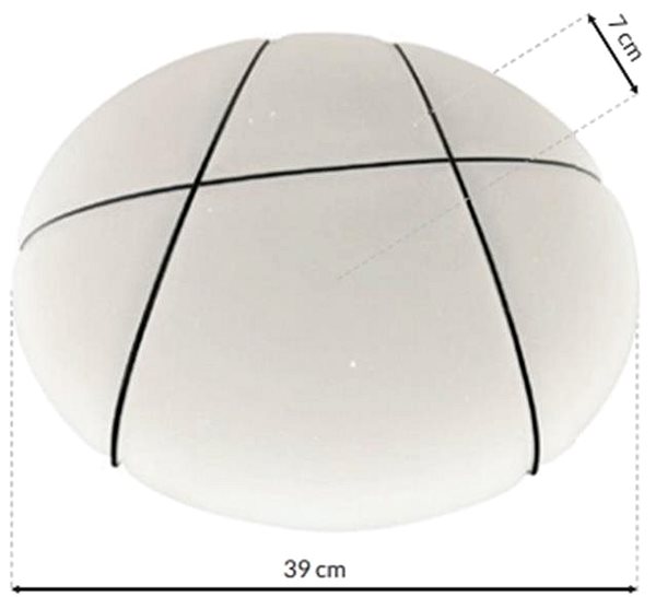 Ceiling Light LED Ceiling Light BOB LED/24W/230V Technical draft