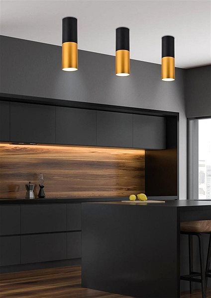 Ceiling Light Ceiling Light TUBA 1xGU10/15W/230V Lifestyle