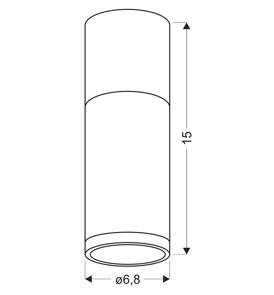 Ceiling Light Ceiling Light TUBA GU10/15W/230V ...