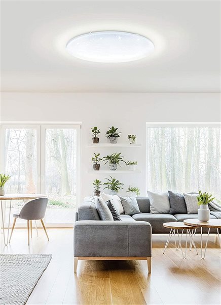 Ceiling Light Eglo - LED RGB Dimmable Ceiling Light TOTARI-C LED/43W/230V + DO Lifestyle