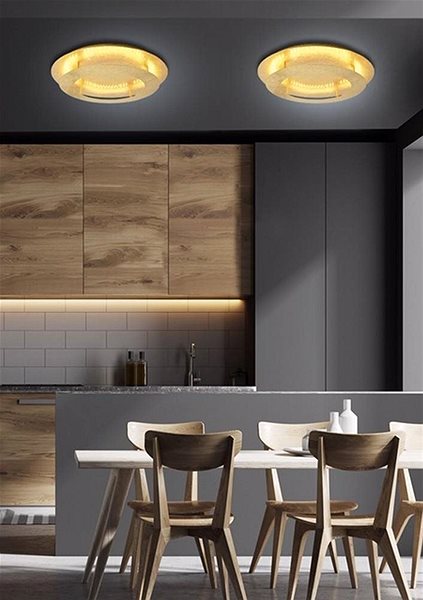 Ceiling Light LED Ceiling Light MERPLE LED/18W/230V Gold Lifestyle