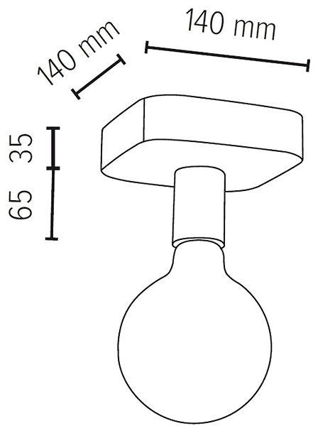 Ceiling Light Ceiling Light FORTAN 1xE27/60W/230V ...