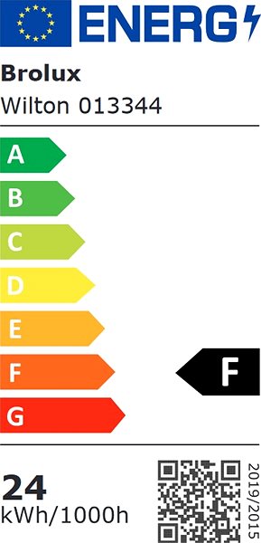 Ceiling Light LED Ceiling Light with Sensor WILTON LED/24W/230V Anthracite Energy label