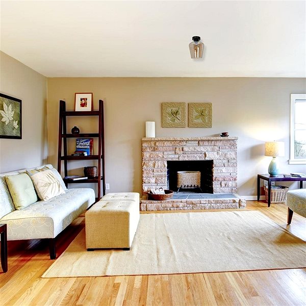 Ceiling Light Ceiling Light SANTIAGO 1xE27/60W/230V Brown Lifestyle
