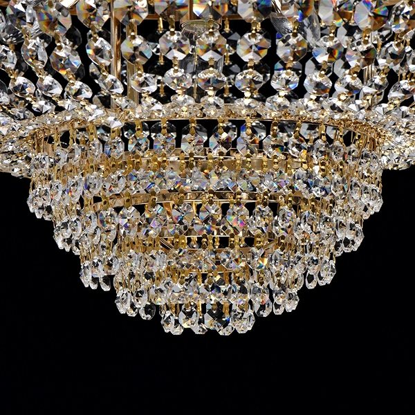 Ceiling Light MW-LIGHT - Crystal Ceiling Lamp 6xE14/40W/230V Features/technology