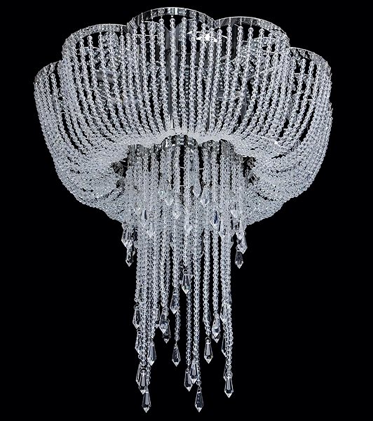 Ceiling Light CHIARO - Crystal Ceiling Lamp SUZANNE 8xG9/40W/230V Lifestyle