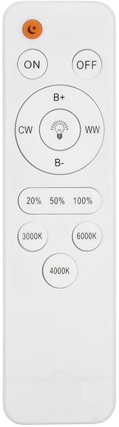Ceiling Light Globo - LED Dimmable Ceiling Light LED/40W/230V + DO Remote control