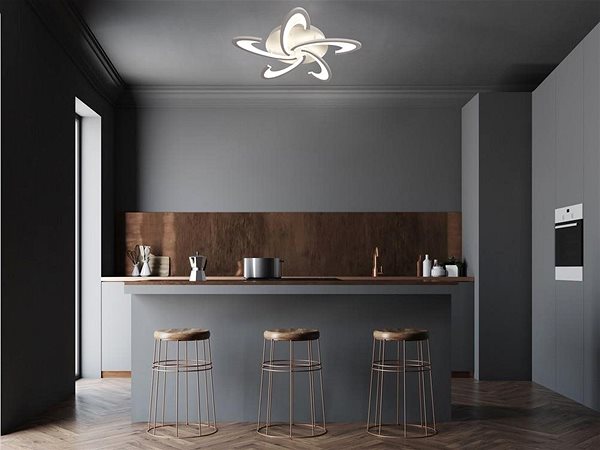 Ceiling Light LED Dimmable Ceiling Light with Remote Control GENOVA 1xLED/40W/230V Lifestyle