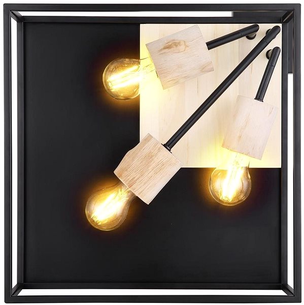 Ceiling Light Globo - Ceiling Light 3xE27/60W/230V Screen