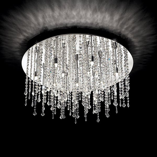 Ceiling Light Ideal Lux - Crystal Ceiling Lamp ROYAL 15xG9/40W/230V ...