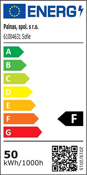 Ceiling Light LED Ceiling Light SOFIE LED/50W/230V 60cm Coffee Energy label
