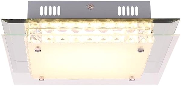 Ceiling Light Globo - LED Crystal Ceiling Light LED/18W/230V Screen