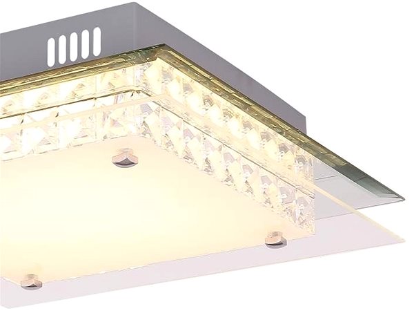 Ceiling Light Globo - LED Crystal Ceiling Light LED/18W/230V Features/technology