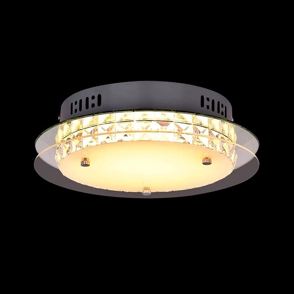 Ceiling Light Globo - LED Crystal Ceiling Light LED/18W/230V Lifestyle