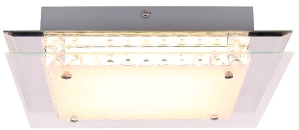 Ceiling Light Globo - LED Crystal Ceiling Light LED/28W/230V Screen