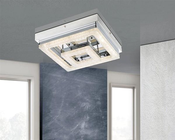 Ceiling Light Globo - LED Ceiling Light LED/16W/230V Lifestyle