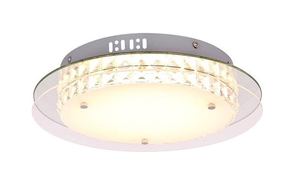 Ceiling Light Globo - LED Crystal Ceiling Light LED/24W/230V Screen