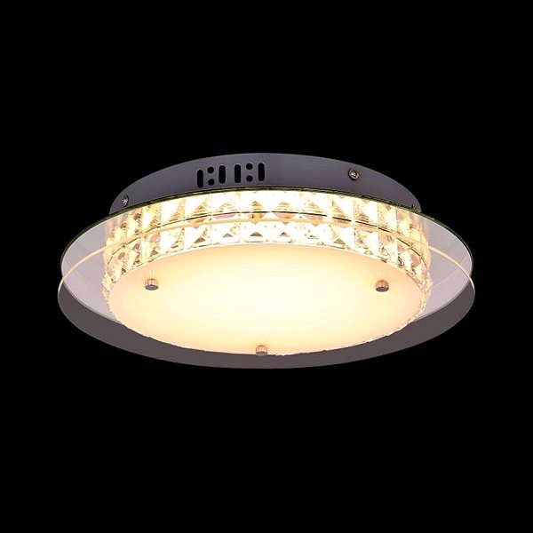 Ceiling Light Globo - LED Crystal Ceiling Light LED/24W/230V Lifestyle