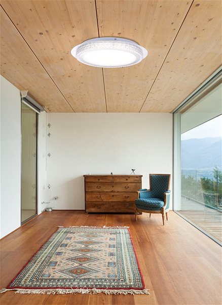 Ceiling Light Globo - LED Crystal Ceiling Light LED/18W/230V Lifestyle
