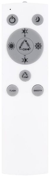 Ceiling Light Globo - LED RGB Dimmable Light LED/24W/230V + LED/4,5W + DO Remote control