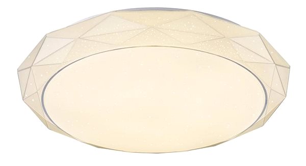 Ceiling Light Globo - LED RGB Dimmable Ceiling Light LED/48W/230V+LED/10W+DO Screen