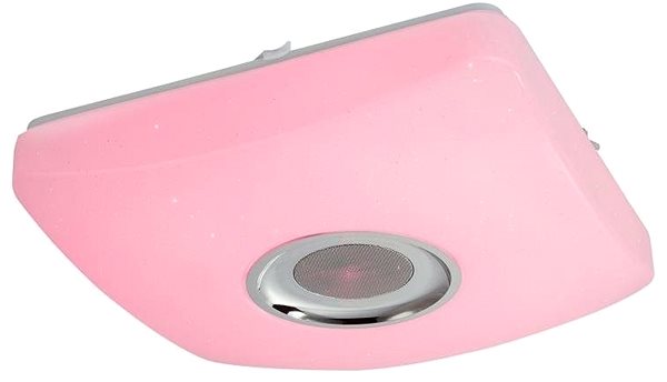 Ceiling Light Globo - LED RGBW Dimmable Light with Speaker LED/18W/230V + DO ...