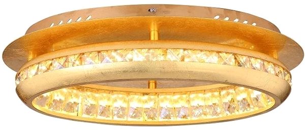 Ceiling Light Globo - LED Crystal Ceiling Light LED/18W/230V Screen