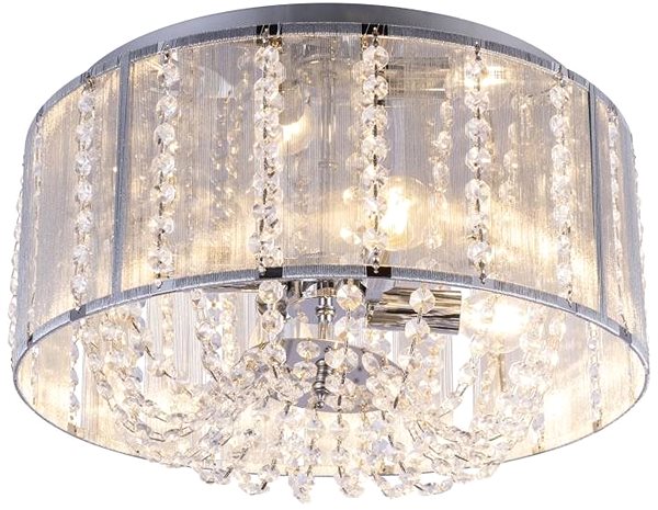 Ceiling Light Globo - Crystal Ceiling Light 4xE14/40W/230V Screen