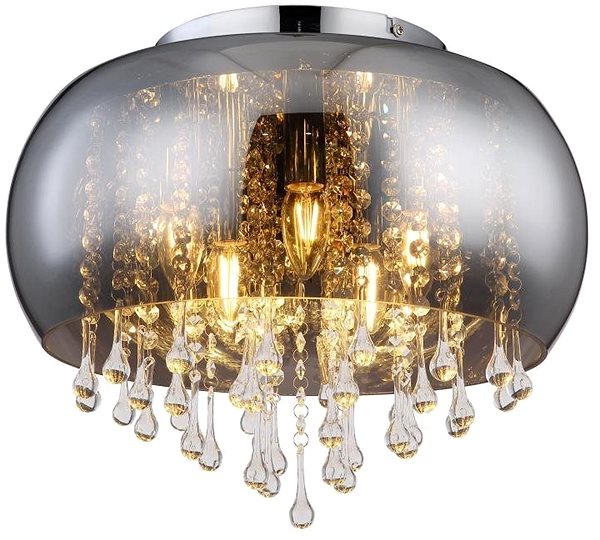 Ceiling Light Globo - Ceiling Light 5xE14/25W/230V Screen