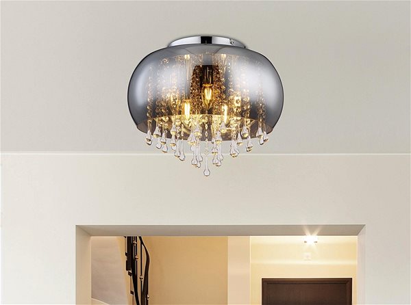 Ceiling Light Globo - Ceiling Light 5xE14/25W/230V Lifestyle