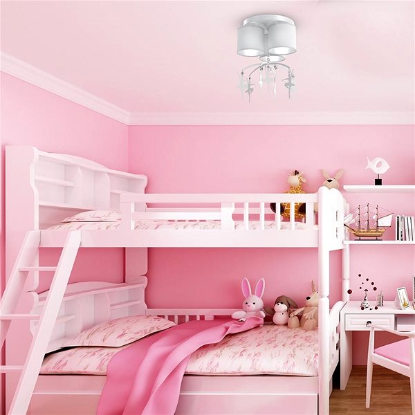 Ceiling Light Children's Ceiling Light BALLET 3xE27/60W/230V ...