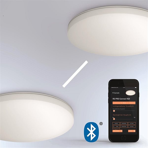 Ceiling Light Steinel 057046 - LED Ceiling Light with Sensor RS PRO LED/9W/230V IP40 4000K ...