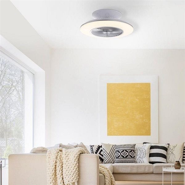 Ceiling Light Leuchten Direkt 14445-55 - LED Ceiling Light with Fan LEONARD LED/32W/230V + DO Lifestyle