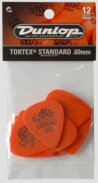 Pengető Dunlop Tortex Standard 0,60 12 db ...