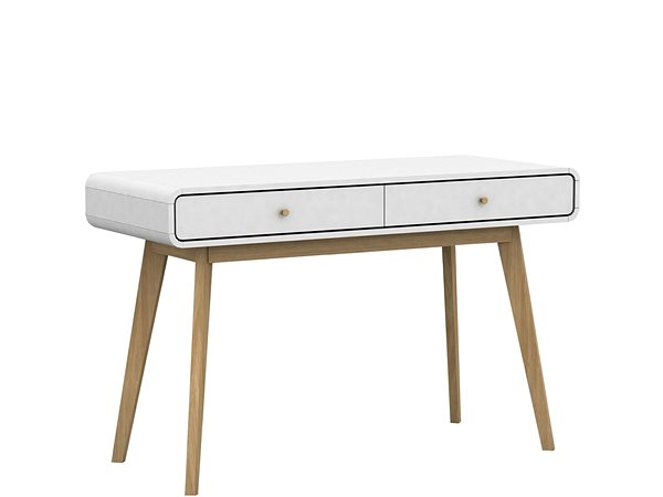 Konzolový stolík Danish Style Calin 120 cm, biely ...