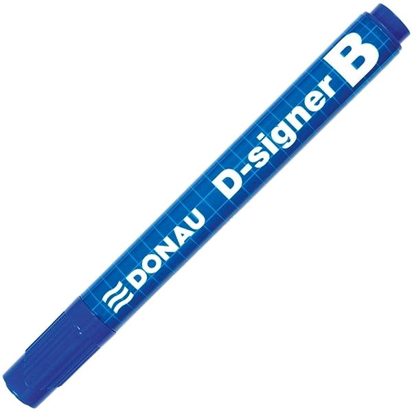 Marker DONAU D-SIGNER B 2-4 mm, blau Screen