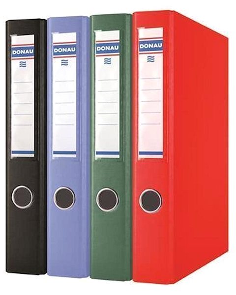 Ring Binder DONAU Double Ring Binder, A4, 4.5cm, Green Features/technology