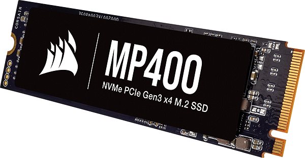 SSD disk Corsair MP400 1 TB Screen