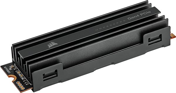 SSD-Festplatte Corsair MP600 PRO 1TB Seitlicher Anblick