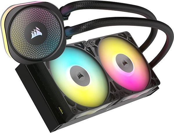 Water Cooling Corsair iCUE LINK TITAN 240 RX RGB Black ...