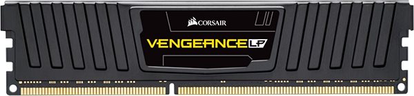 Operační paměť Corsair 8GB KIT DDR3 1600MHz CL9 Vengeance LP černá Screen