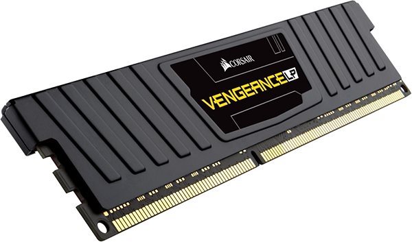 RAM memória Corsair 8GB KIT DDR3 1600MHz CL9 Vengeance LP - fekete Oldalnézet