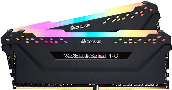 Arbeitsspeicher Corsair 32 GB DDR4 3200 MHz CL16 Vengeance RGB PRO schwarz Screen