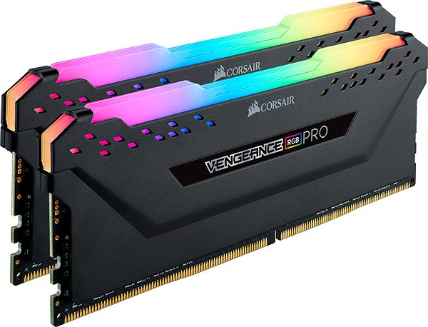 RAM Corsair 64GB KIT DDR4 3200MHz CL16 Vengeance RGB PRO. Black Features/technology