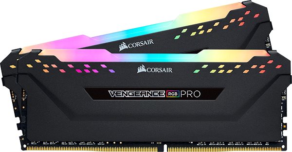 RAM memória Corsair 16GB KIT DDR4 3600MHz CL16 Vengeance RGB PRO Black Képernyő