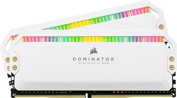 Operačná pamäť Corsair 32 GB KIT DDR4 4000 MHz CL19 Dominator Platinum RGB White Vlastnosti/technológia