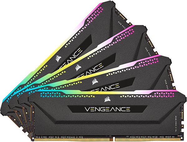 RAM memória Corsair 32GB KIT DDR4 3200MHz CL16 VENGEANCE RGB PRO SL Black Jellemzők/technológia