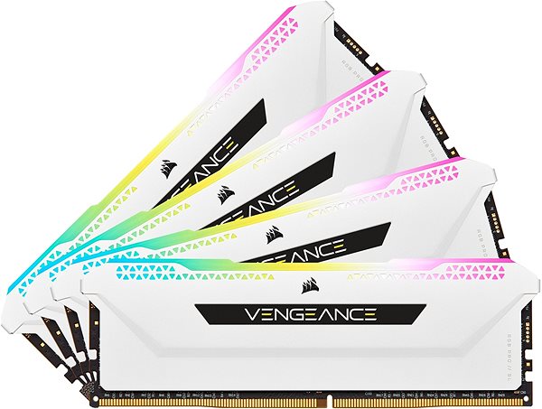 RAM memória Corsair 32GB KIT DDR4 3200MHz CL16 VENGEANCE RGB PRO SL White Jellemzők/technológia