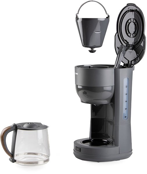 Filterkaffeemaschine DOMO DO754K WOOD YOU ...