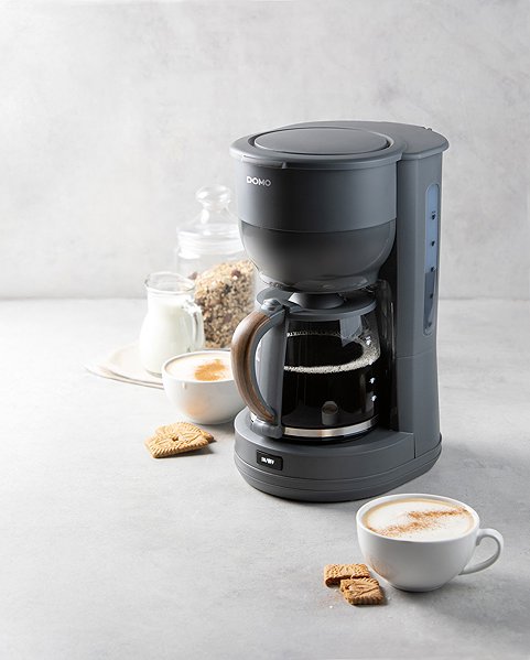 Filterkaffeemaschine DOMO DO754K WOOD YOU ...